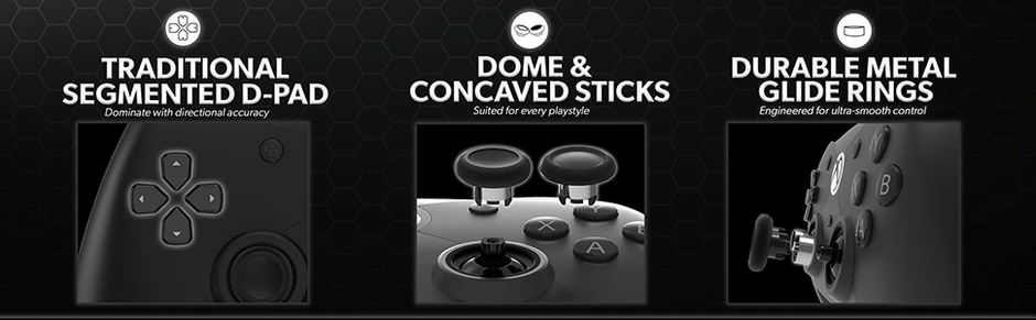 Xbox Series X / S Hall Effect Wired Controller The Competitor Black