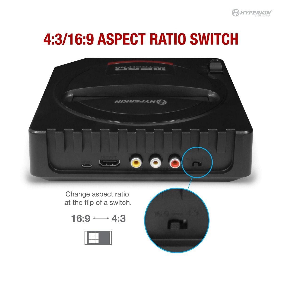 MegaRetroN HD Gaming Console (Plays Sega Genesis/Megadrive Games)