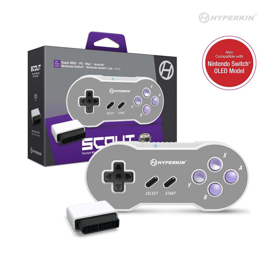 SNES Controller Wireless (SNES/PC/Android)