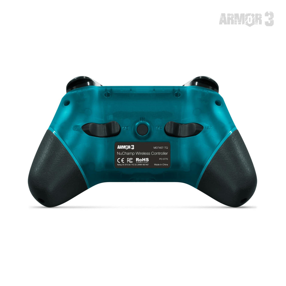 Switch Nuchamp Wireless Controller Clear Blue