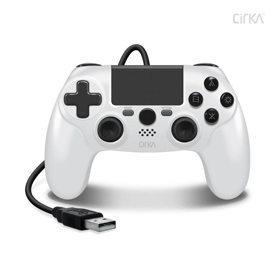 PS4 / PC Wired Controller White