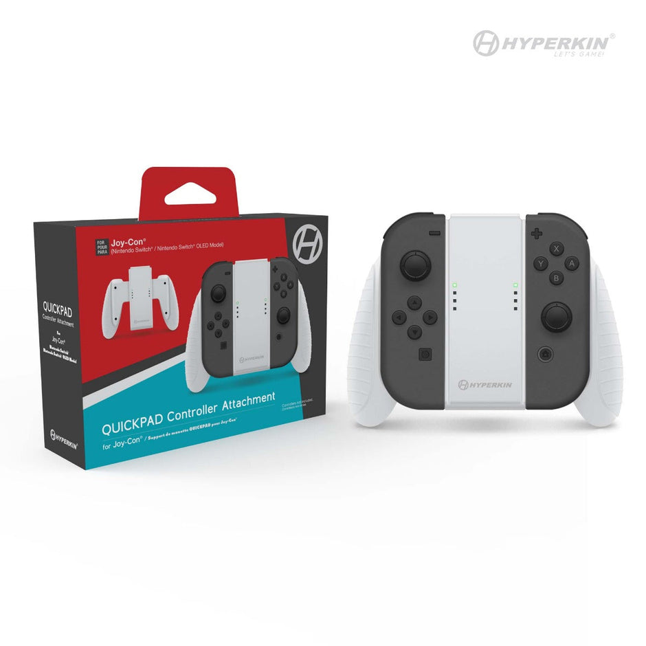 Joy Con Comfort Grips for Nintendo Switch White