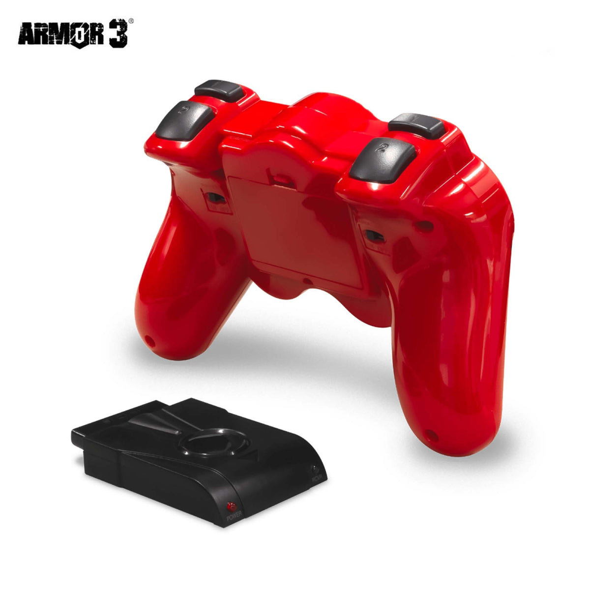 PS2 Wireless Controller Red (NuRange)