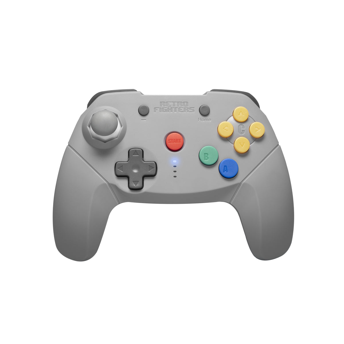 Retro Fighters N64 Controller Wireless Brawler64 (Gray)