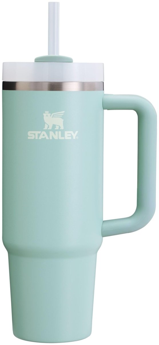 Stanley Quencher H2.0 Tumbler with Handle & Straw 40 oz | Twist On 3 - Way Lid | Cupholder Compatible for Travel | Insulated Stainless Steel Cup | BPA - Free | Ash - Custom Crafting Alliance, LLC