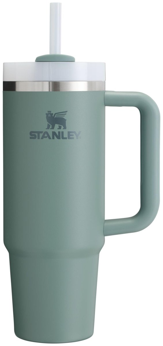 Stanley Quencher H2.0 Tumbler with Handle & Straw 40 oz | Twist On 3 - Way Lid | Cupholder Compatible for Travel | Insulated Stainless Steel Cup | BPA - Free | Ash - Custom Crafting Alliance, LLC