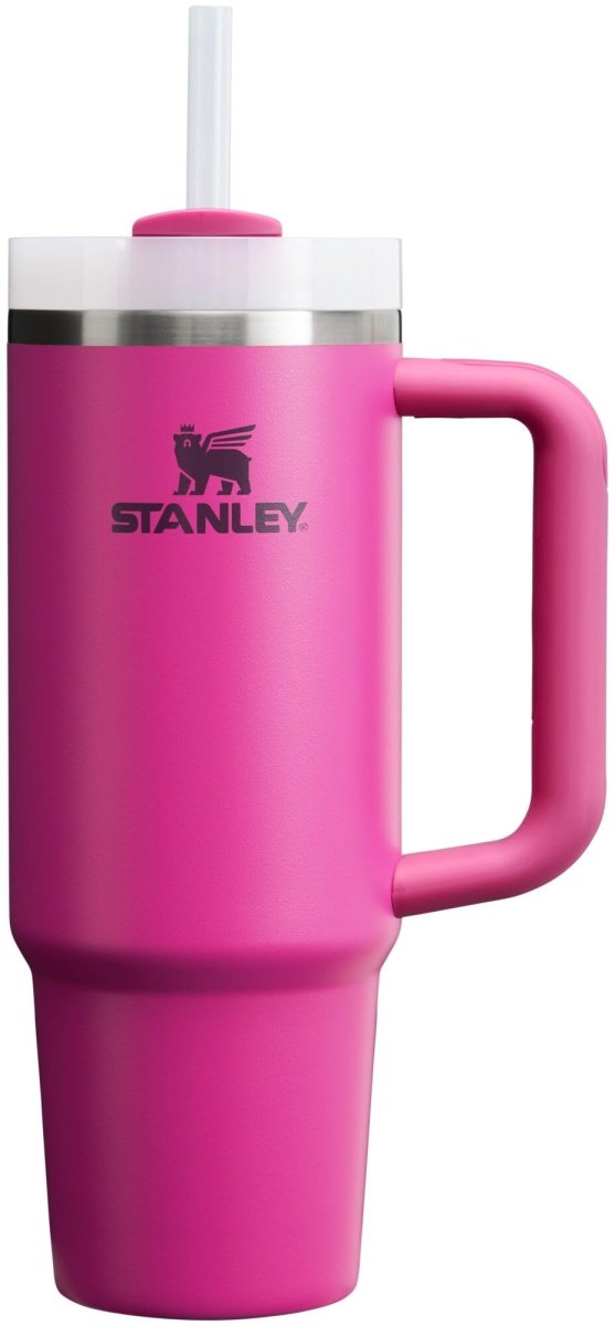 Stanley Quencher H2.0 Tumbler with Handle & Straw 40 oz | Twist On 3 - Way Lid | Cupholder Compatible for Travel | Insulated Stainless Steel Cup | BPA - Free | Ash - Custom Crafting Alliance, LLC