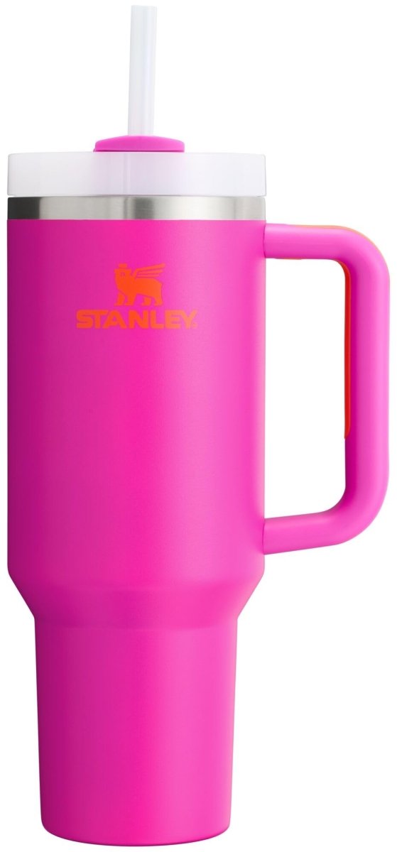 Stanley Quencher H2.0 Tumbler with Handle & Straw 40 oz | Twist On 3 - Way Lid | Cupholder Compatible for Travel | Insulated Stainless Steel Cup | BPA - Free | Ash - Custom Crafting Alliance, LLC