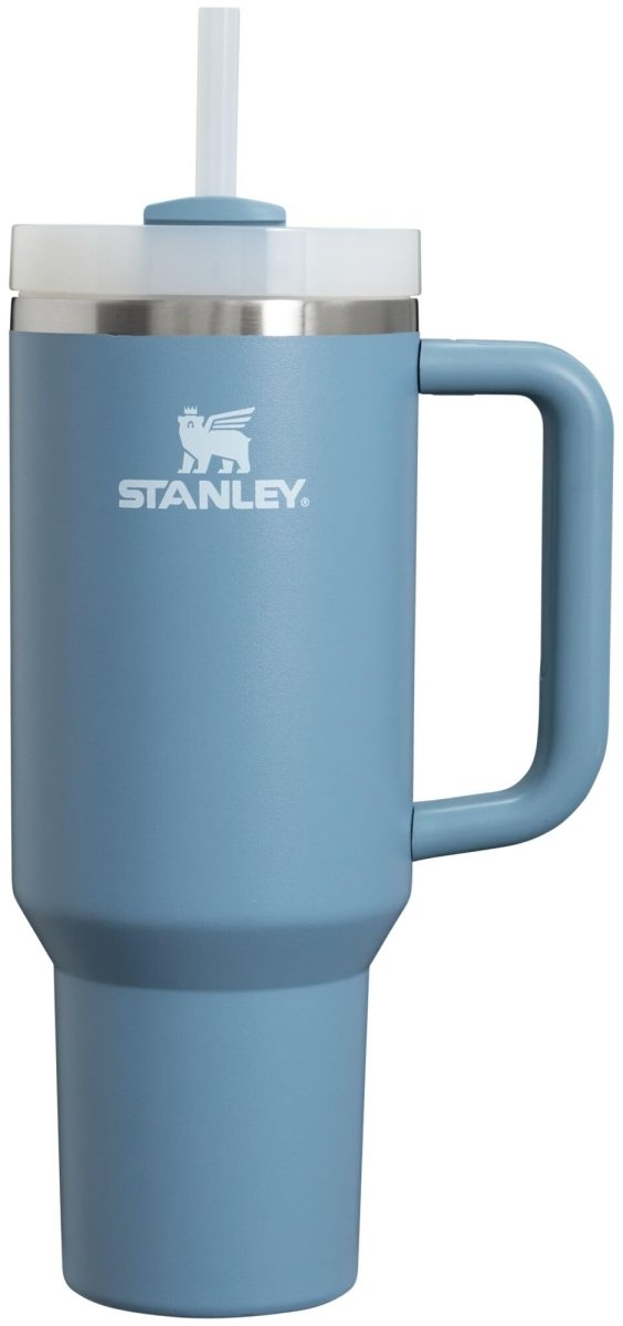 Stanley Quencher H2.0 Tumbler with Handle & Straw 40 oz | Twist On 3 - Way Lid | Cupholder Compatible for Travel | Insulated Stainless Steel Cup | BPA - Free | Ash - Custom Crafting Alliance, LLC