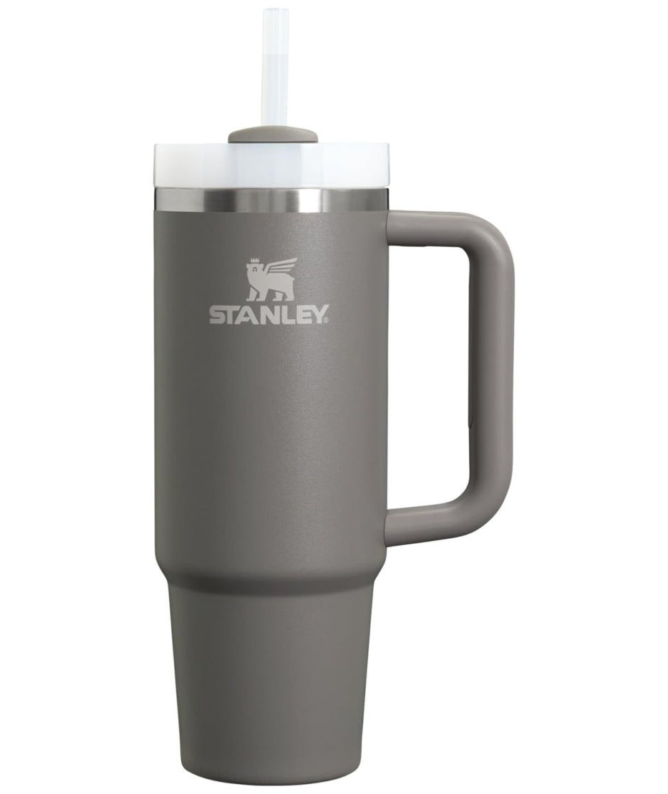 Stanley Quencher H2.0 Tumbler with Handle & Straw 40 oz | Twist On 3 - Way Lid | Cupholder Compatible for Travel | Insulated Stainless Steel Cup | BPA - Free | Ash - Custom Crafting Alliance, LLC