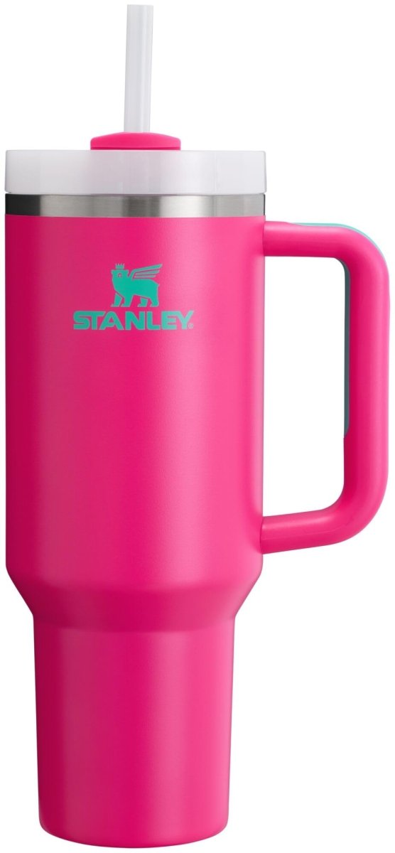 Stanley Quencher H2.0 Tumbler with Handle & Straw 40 oz | Twist On 3 - Way Lid | Cupholder Compatible for Travel | Insulated Stainless Steel Cup | BPA - Free | Ash - Custom Crafting Alliance, LLC
