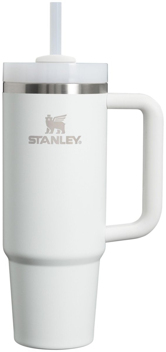 Stanley Quencher H2.0 Tumbler with Handle & Straw 40 oz | Twist On 3 - Way Lid | Cupholder Compatible for Travel | Insulated Stainless Steel Cup | BPA - Free | Ash - Custom Crafting Alliance, LLC