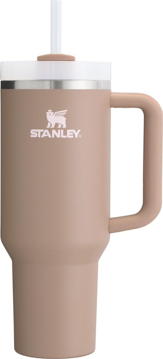 Stanley Quencher H2.0 Tumbler with Handle & Straw 40 oz | Twist On 3 - Way Lid | Cupholder Compatible for Travel | Insulated Stainless Steel Cup | BPA - Free | Ash - Custom Crafting Alliance, LLC
