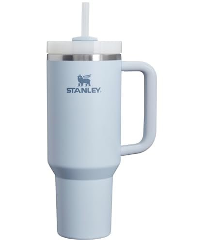 Stanley Quencher H2.0 Tumbler with Handle & Straw 40 oz | Twist On 3 - Way Lid | Cupholder Compatible for Travel | Insulated Stainless Steel Cup | BPA - Free | Ash - Custom Crafting Alliance, LLC