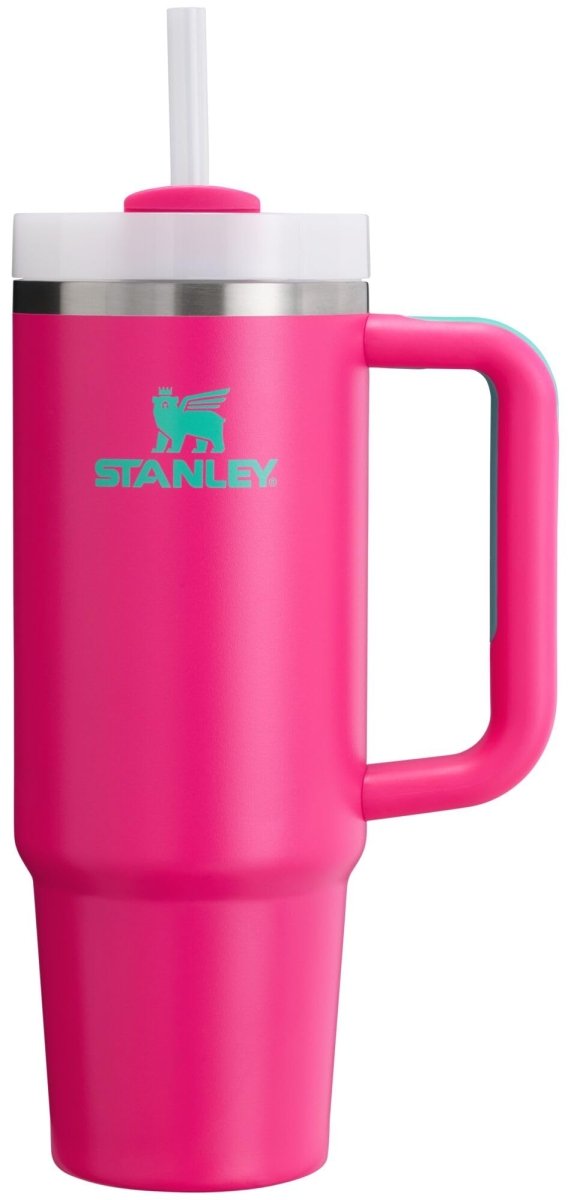 Stanley Quencher H2.0 Tumbler with Handle & Straw 40 oz | Twist On 3 - Way Lid | Cupholder Compatible for Travel | Insulated Stainless Steel Cup | BPA - Free | Ash - Custom Crafting Alliance, LLC