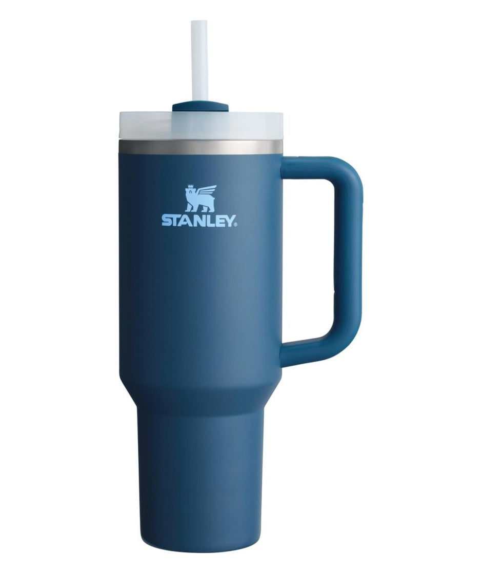 Stanley Quencher H2.0 Tumbler with Handle & Straw 40 oz | Twist On 3 - Way Lid | Cupholder Compatible for Travel | Insulated Stainless Steel Cup | BPA - Free | Ash - Custom Crafting Alliance, LLC