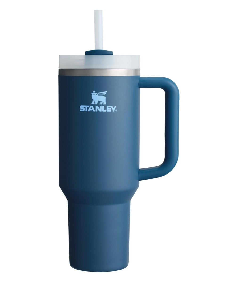 Stanley Quencher H2.0 Tumbler with Handle & Straw 40 oz | Twist On 3 - Way Lid | Cupholder Compatible for Travel | Insulated Stainless Steel Cup | BPA - Free | Ash - Custom Crafting Alliance, LLC