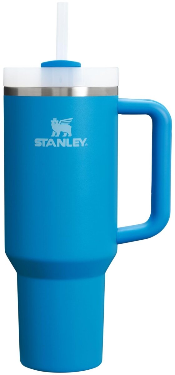 Stanley Quencher H2.0 Tumbler with Handle & Straw 40 oz | Twist On 3 - Way Lid | Cupholder Compatible for Travel | Insulated Stainless Steel Cup | BPA - Free | Ash - Custom Crafting Alliance, LLC