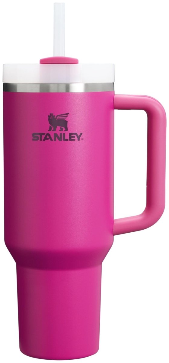Stanley Quencher H2.0 Tumbler with Handle & Straw 40 oz | Twist On 3 - Way Lid | Cupholder Compatible for Travel | Insulated Stainless Steel Cup | BPA - Free | Ash - Custom Crafting Alliance, LLC