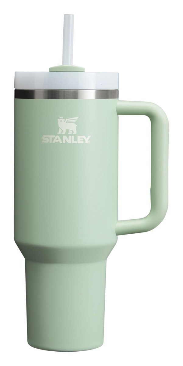 Stanley Quencher H2.0 Tumbler with Handle & Straw 40 oz | Twist On 3 - Way Lid | Cupholder Compatible for Travel | Insulated Stainless Steel Cup | BPA - Free | Ash - Custom Crafting Alliance, LLC