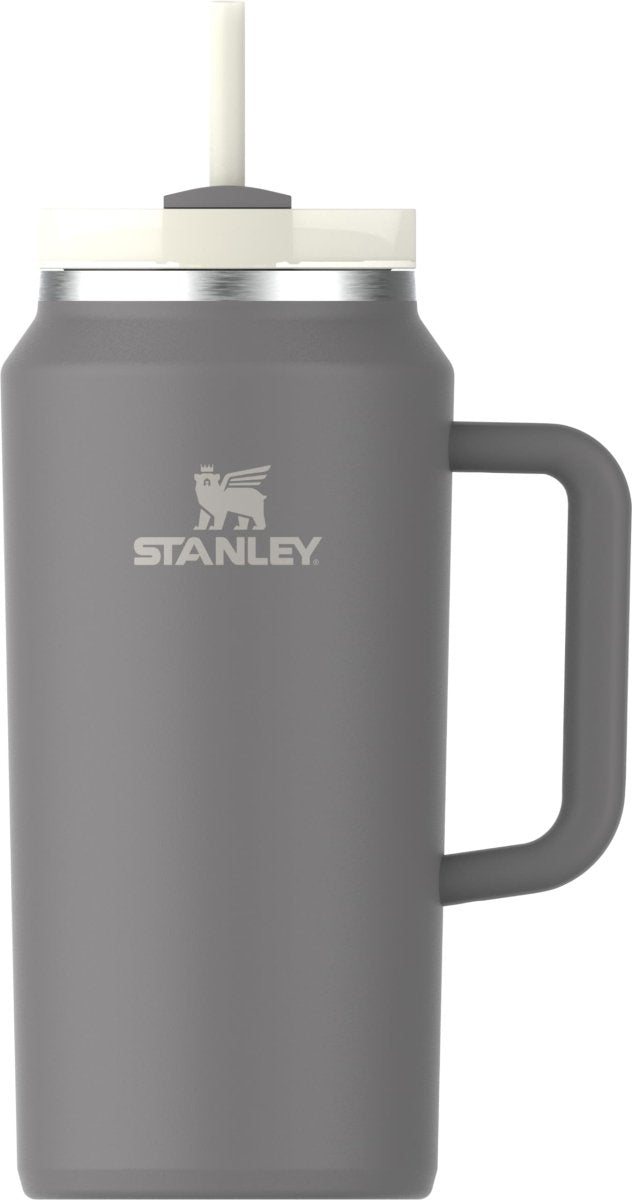 Stanley Quencher H2.0 Tumbler with Handle & Straw 40 oz | Twist On 3 - Way Lid | Cupholder Compatible for Travel | Insulated Stainless Steel Cup | BPA - Free | Ash - Custom Crafting Alliance, LLC