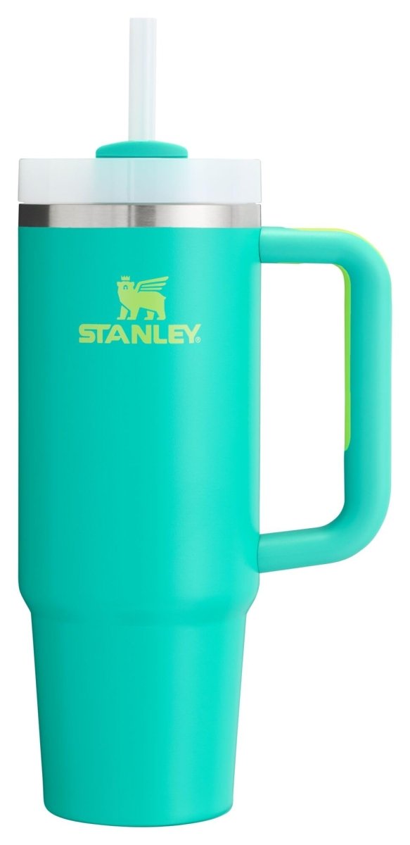 Stanley Quencher H2.0 Tumbler with Handle & Straw 40 oz | Twist On 3 - Way Lid | Cupholder Compatible for Travel | Insulated Stainless Steel Cup | BPA - Free | Ash - Custom Crafting Alliance, LLC