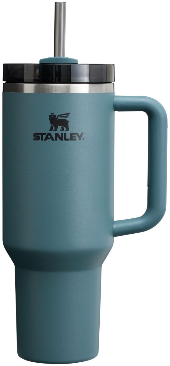 Stanley Quencher H2.0 Tumbler with Handle & Straw 40 oz | Twist On 3 - Way Lid | Cupholder Compatible for Travel | Insulated Stainless Steel Cup | BPA - Free | Ash - Custom Crafting Alliance, LLC