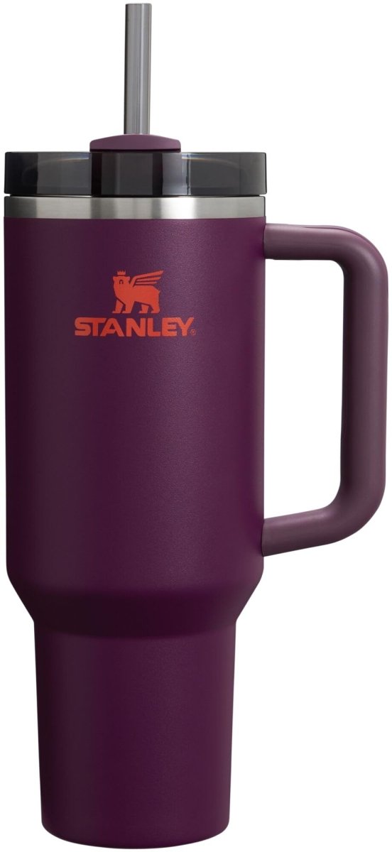 Stanley Quencher H2.0 Tumbler with Handle & Straw 40 oz | Twist On 3 - Way Lid | Cupholder Compatible for Travel | Insulated Stainless Steel Cup | BPA - Free | Ash - Custom Crafting Alliance, LLC