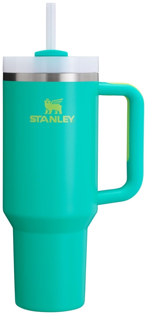Stanley Quencher H2.0 Tumbler with Handle & Straw 40 oz | Twist On 3 - Way Lid | Cupholder Compatible for Travel | Insulated Stainless Steel Cup | BPA - Free | Ash - Custom Crafting Alliance, LLC