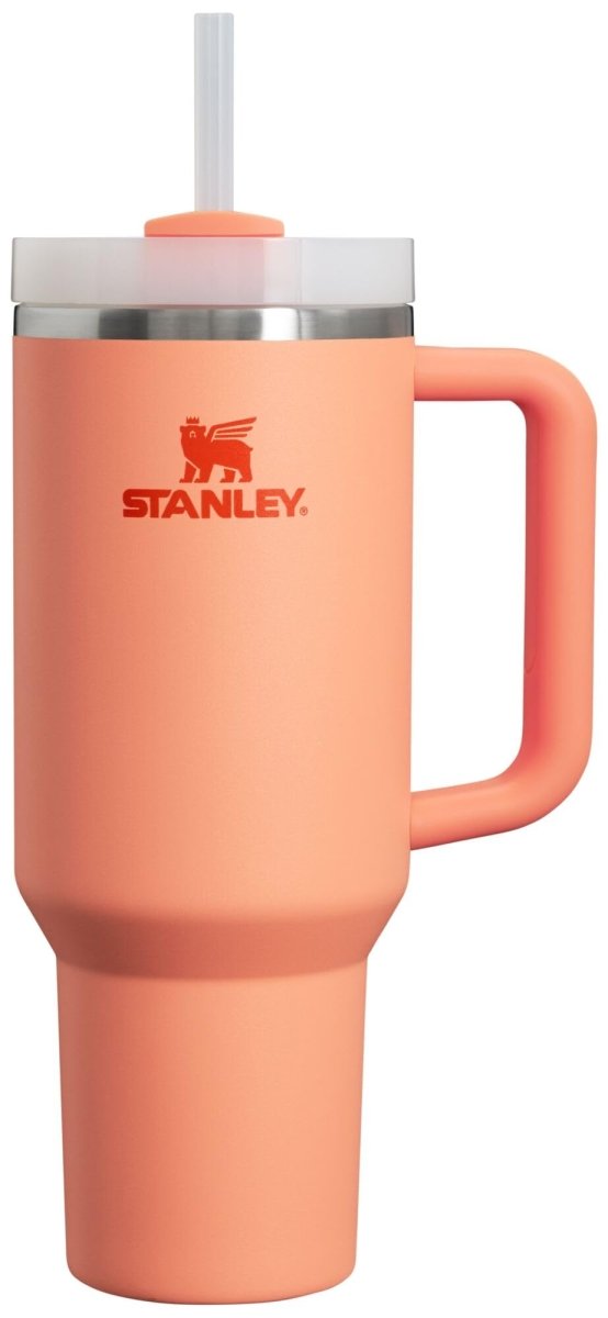 Stanley Quencher H2.0 Tumbler with Handle & Straw 40 oz | Twist On 3 - Way Lid | Cupholder Compatible for Travel | Insulated Stainless Steel Cup | BPA - Free | Ash - Custom Crafting Alliance, LLC