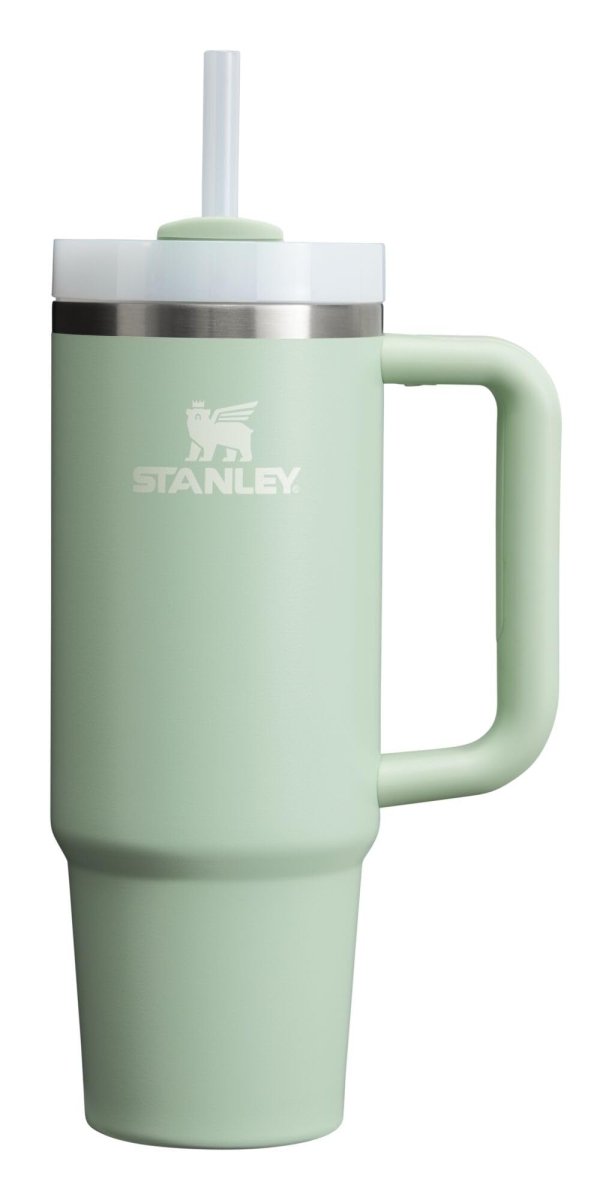 Stanley Quencher H2.0 Tumbler with Handle & Straw 40 oz | Twist On 3 - Way Lid | Cupholder Compatible for Travel | Insulated Stainless Steel Cup | BPA - Free | Ash - Custom Crafting Alliance, LLC