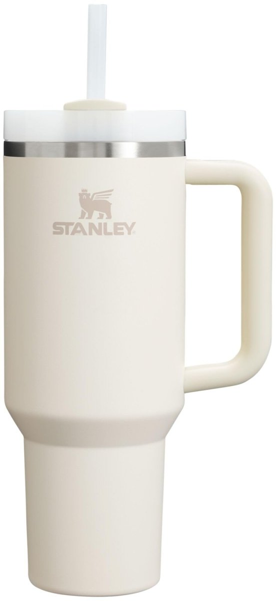 Stanley Quencher H2.0 Tumbler with Handle & Straw 40 oz | Twist On 3 - Way Lid | Cupholder Compatible for Travel | Insulated Stainless Steel Cup | BPA - Free | Ash - Custom Crafting Alliance, LLC