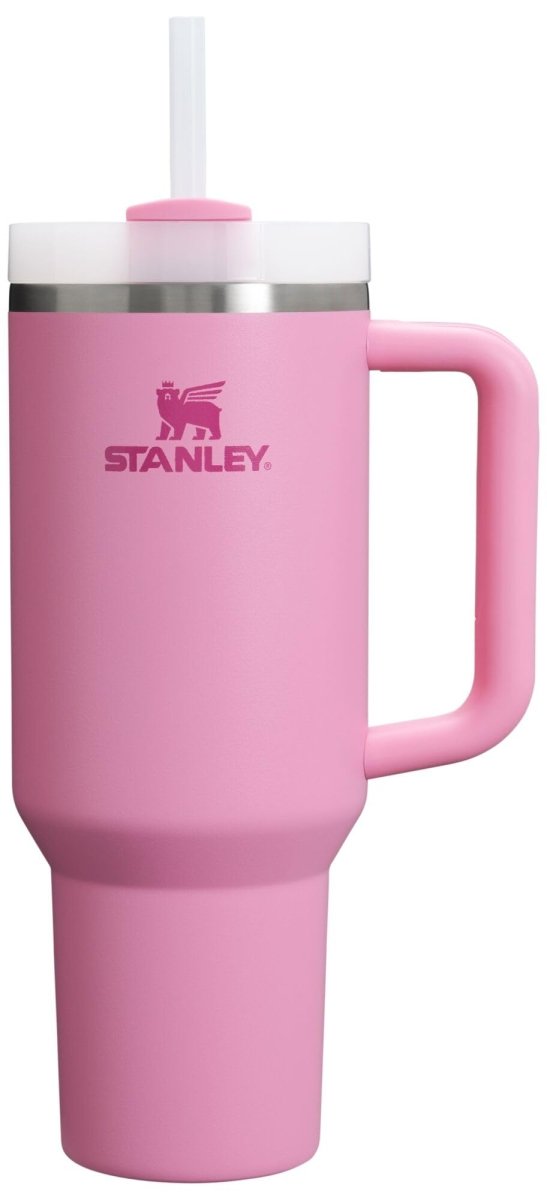 Stanley Quencher H2.0 Tumbler with Handle & Straw 40 oz | Twist On 3 - Way Lid | Cupholder Compatible for Travel | Insulated Stainless Steel Cup | BPA - Free | Ash - Custom Crafting Alliance, LLC