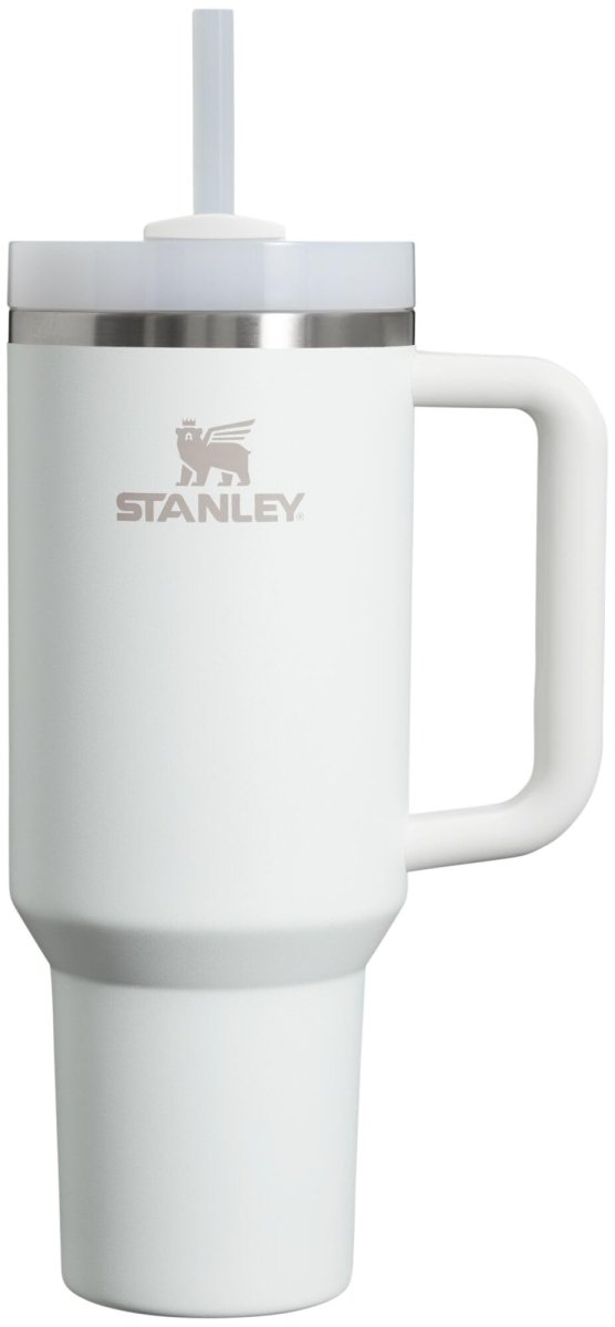 Stanley Quencher H2.0 Tumbler with Handle & Straw 40 oz | Twist On 3 - Way Lid | Cupholder Compatible for Travel | Insulated Stainless Steel Cup | BPA - Free | Ash - Custom Crafting Alliance, LLC