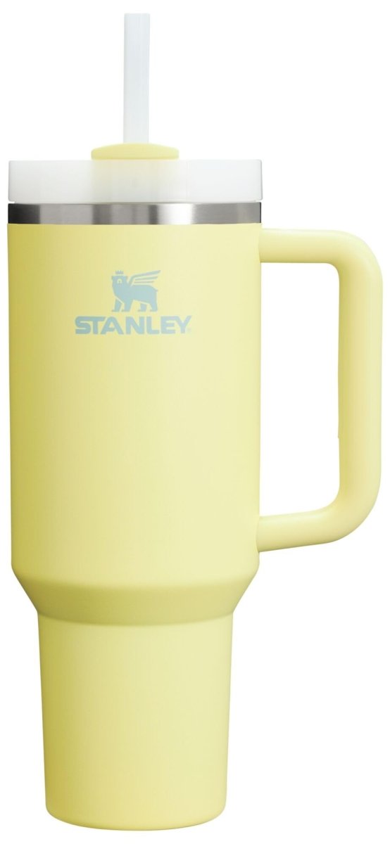 Stanley Quencher H2.0 Tumbler with Handle & Straw 40 oz | Twist On 3 - Way Lid | Cupholder Compatible for Travel | Insulated Stainless Steel Cup | BPA - Free | Ash - Custom Crafting Alliance, LLC