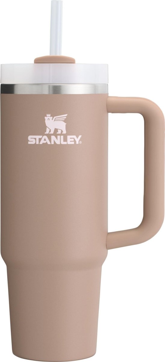 Stanley Quencher H2.0 Tumbler with Handle & Straw 40 oz | Twist On 3 - Way Lid | Cupholder Compatible for Travel | Insulated Stainless Steel Cup | BPA - Free | Ash - Custom Crafting Alliance, LLC