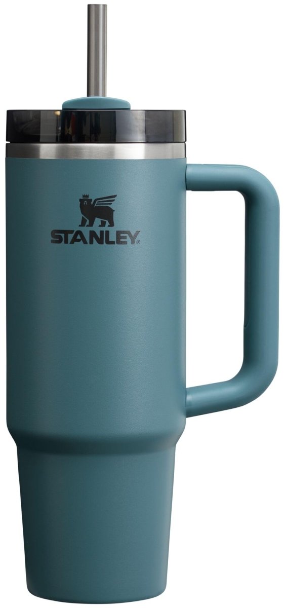 Stanley Quencher H2.0 Tumbler with Handle & Straw 40 oz | Twist On 3 - Way Lid | Cupholder Compatible for Travel | Insulated Stainless Steel Cup | BPA - Free | Ash - Custom Crafting Alliance, LLC