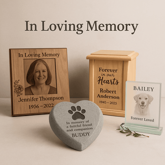 In Loving Memory – Personalized Memorials for Pets & Loved Ones - Custom Crafting Alliance, LLC