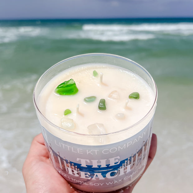The Beach Sea Glass Candle - Best Selling