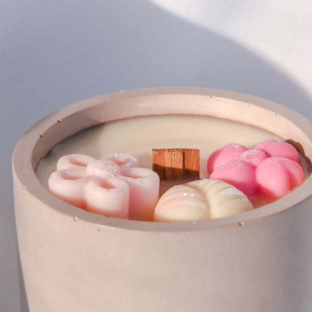 Sea Salt and Orchid Wood Wick Candle
