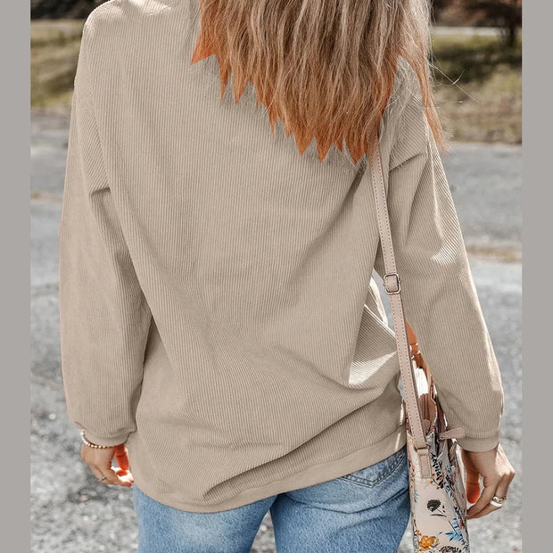 Cowgirl Graphic Long Sleeve Sweatshirt