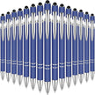 2 - in - 1 Personalized Stylus & Ballpoint Pen (Black Ink) Set of 100 – Sleek, Smooth & Customizable Using Laser Engraving - Custom Crafting Alliance, LLC