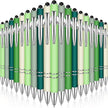 2 - in - 1 Personalized Stylus & Ballpoint Pen (Black Ink) Set of 100 – Sleek, Smooth & Customizable Using Laser Engraving - Custom Crafting Alliance, LLC