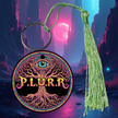 PLURR Aluminum Keychain for Raves and Festivals