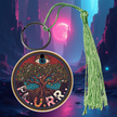 PLURR Aluminum Keychain for Raves and Festivals