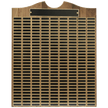 28 X 35 American Walnut Roster Solid Walnut Recognition Plaque W/ 270 Plates - Award - Custom Crafting Alliance, LLC