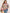 Plus Size Pocketed Printed Collared Neck Jacket