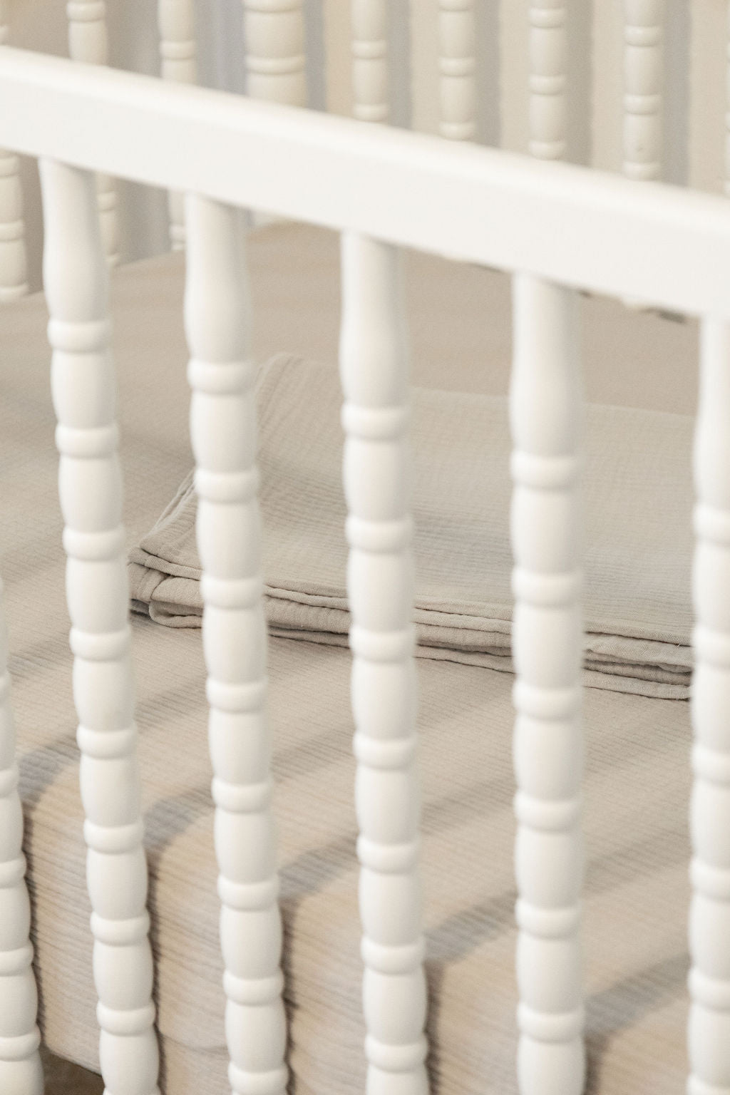 100% Organic Cotton Gauze Muslin Crib Sheet