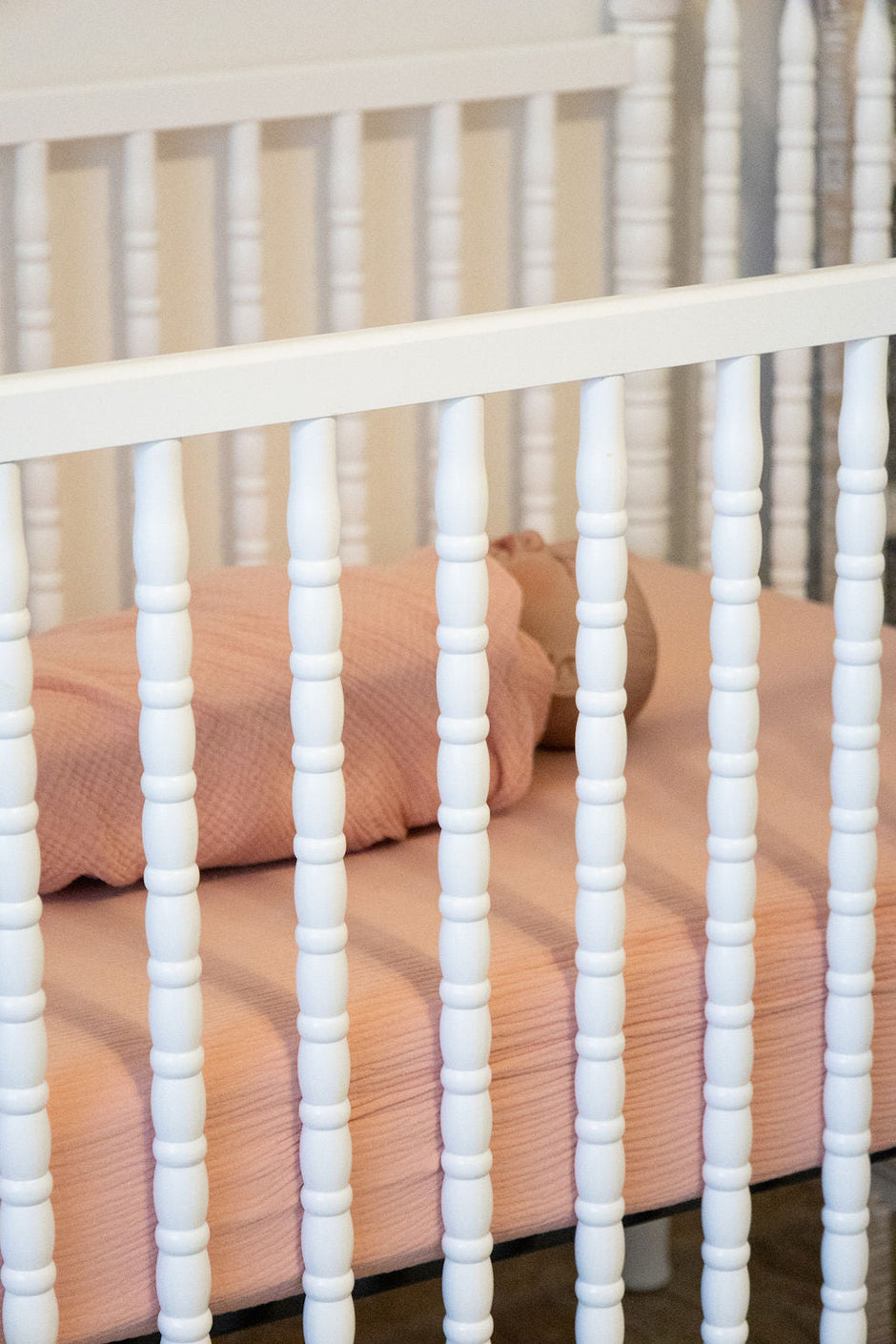 100% Organic Cotton Gauze Muslin Crib Sheet