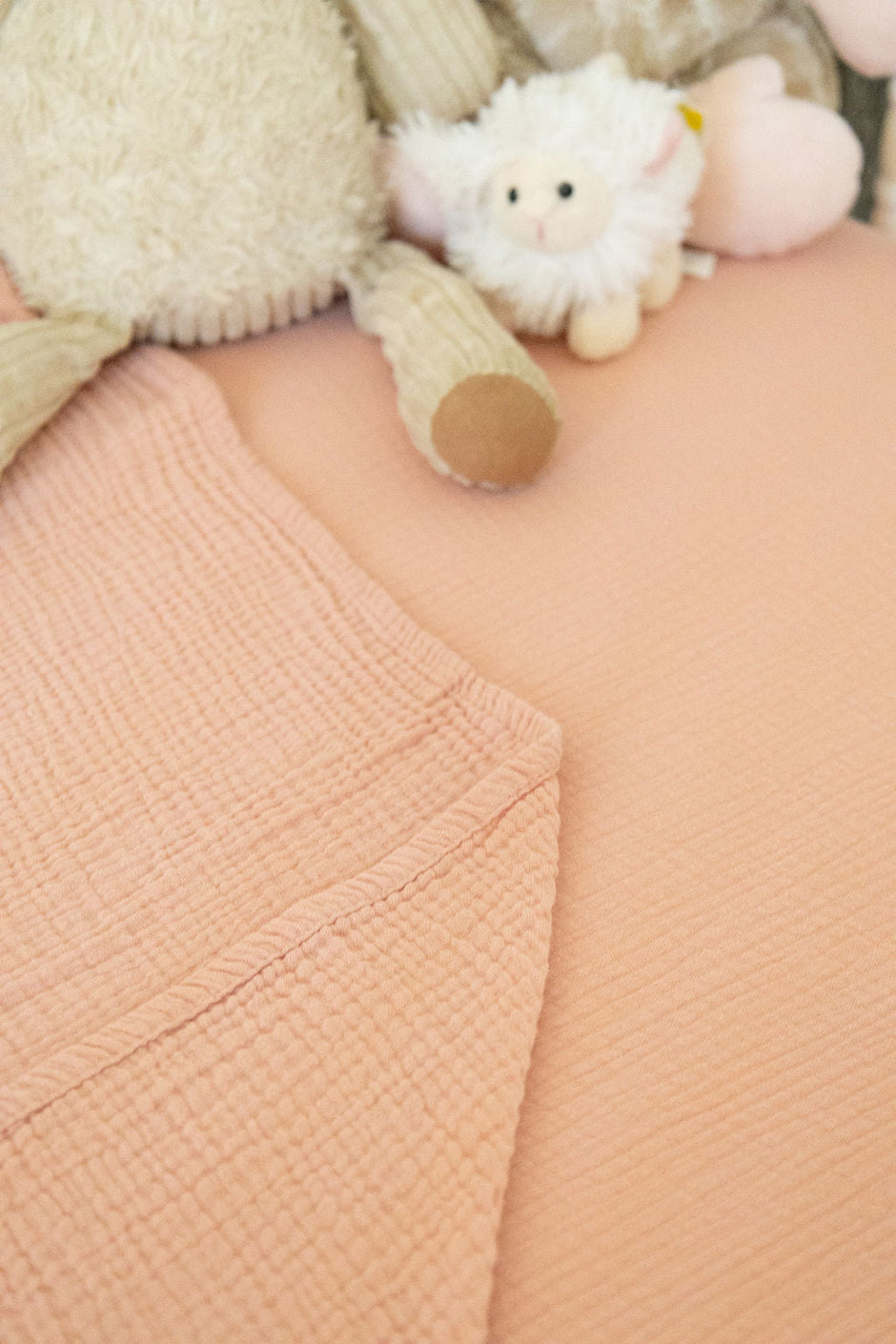 100% Organic Cotton Gauze Muslin Crib Sheet